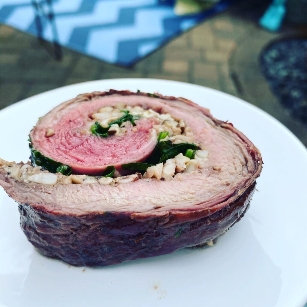 Need a Father’s Day dinner idea? We just put up this recipe on our www.yumsofresh.com website. Flank steak stuffed with mushrooms and other yummy goodness. #flanksteak #oregonmushrooms #lanecountyfarmersmarket #organic #recipes#yumsofresh